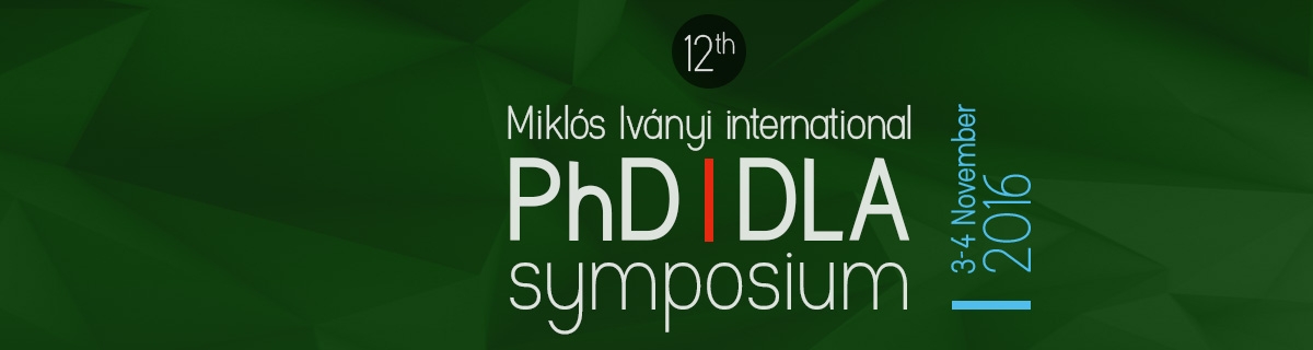 12th PhD & DLA Symposium