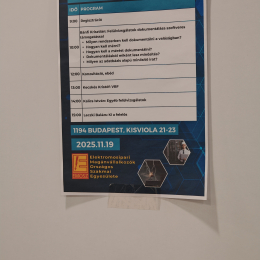 Abai Tibor Gábor - XXXIII. Villanyszerelő Konferencia, MT székházSza